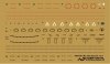 HobbyDecal ST48007V1 Me-262 Stencils ver 1 1/48